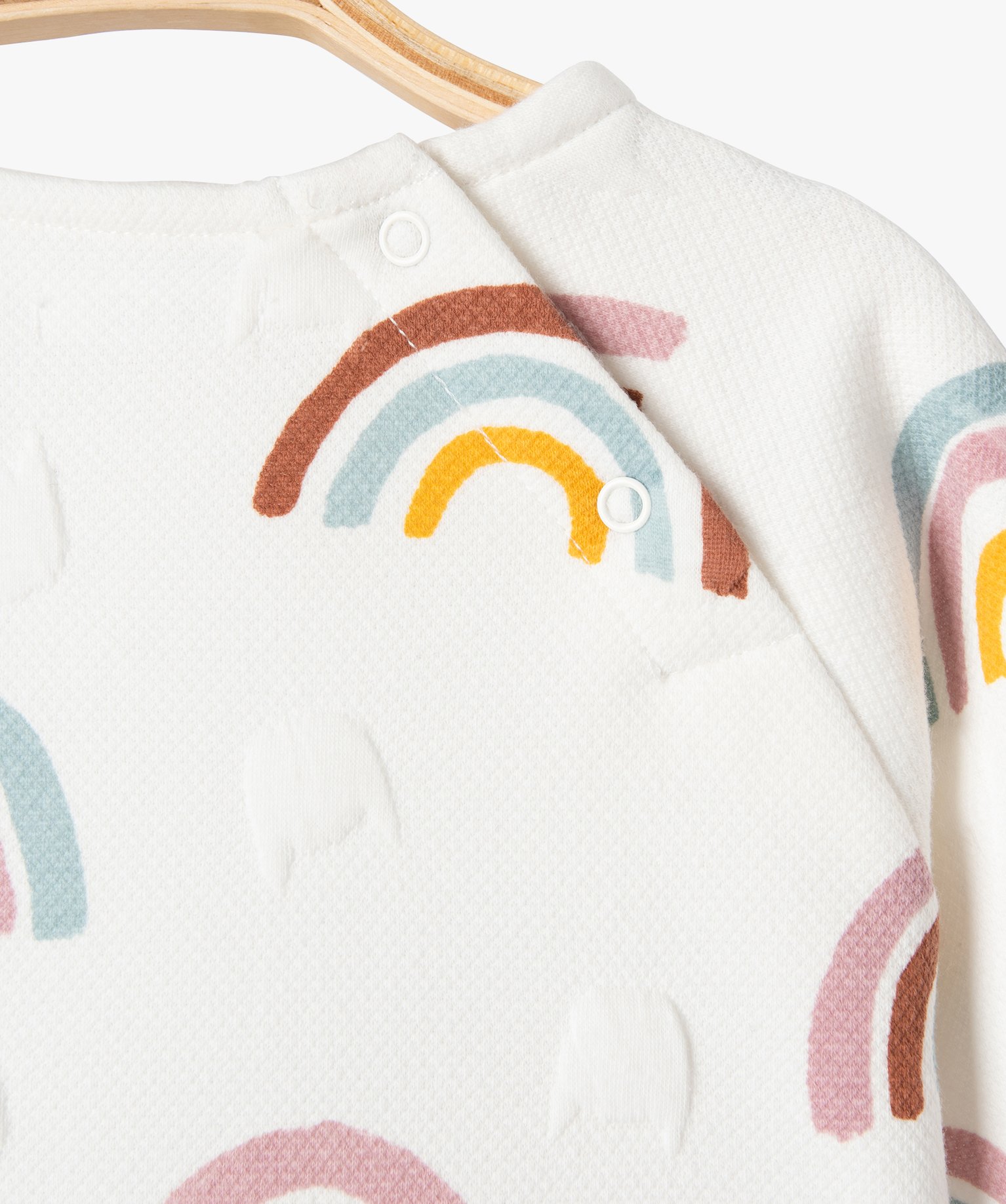 Robe bébé fille en maille à motif chat gaufré multicolore | GEMO