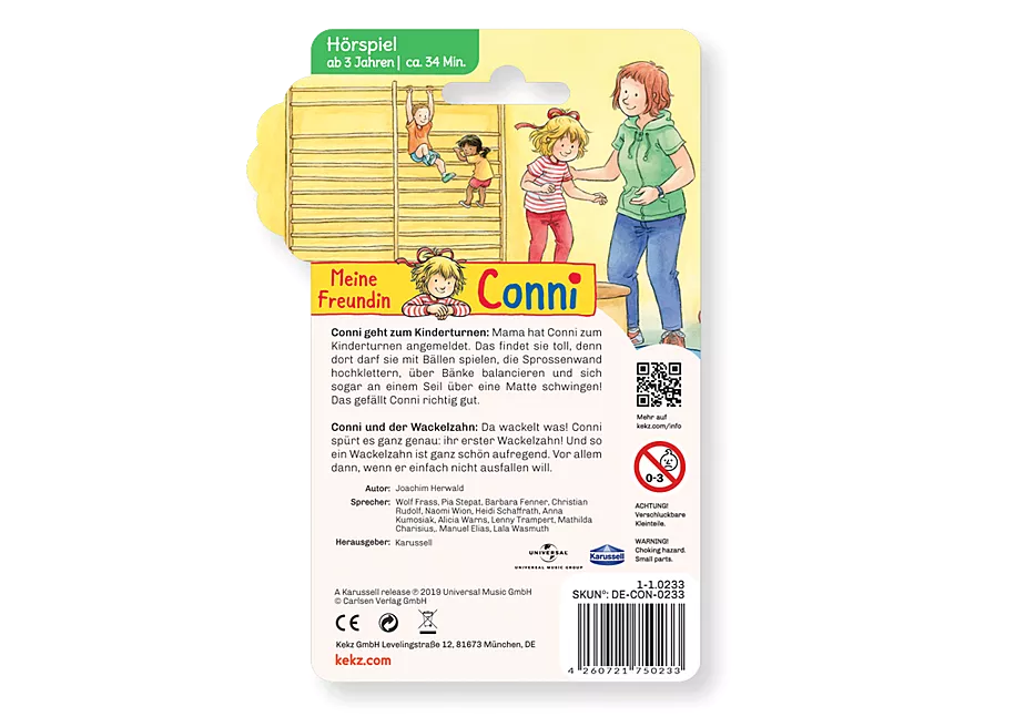 Kekz - Conni - Conni geht zum Kinderturnen / Conni und der Wackelzahn