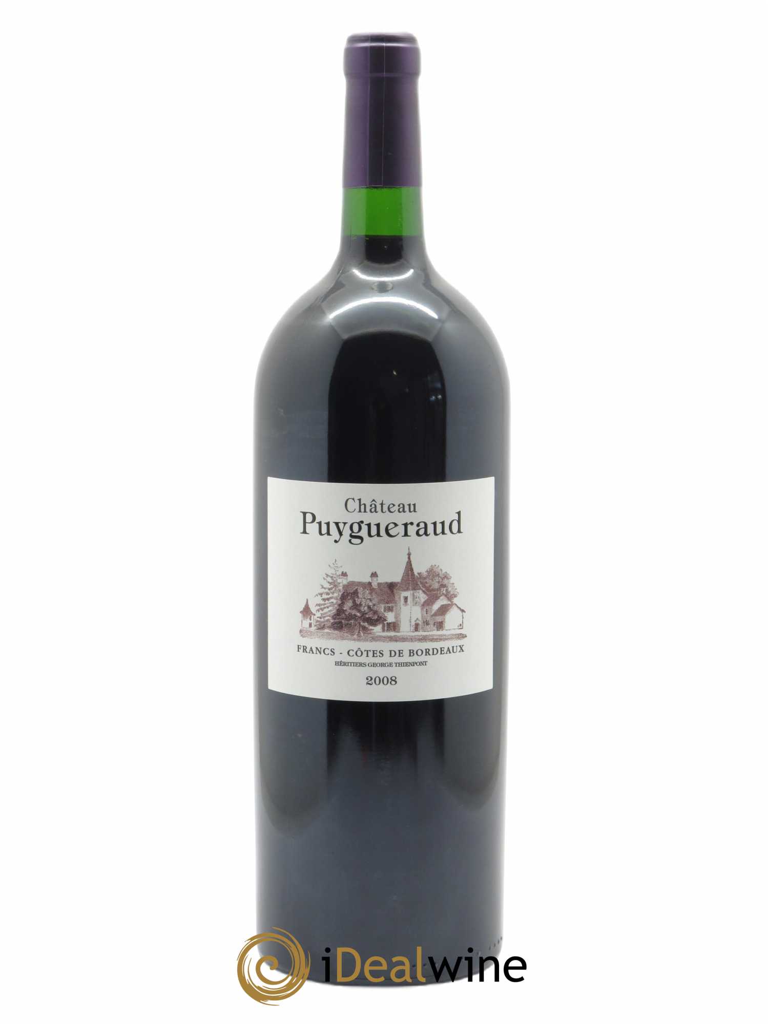 Château Puygueraud  2008 - Lot de 1 Magnum