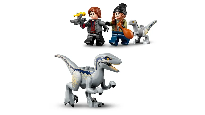 LEGO Jurassic World 76946 Blue & Beta in der Velociraptor-Falle Spielzeug