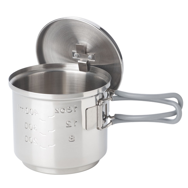TROCKENBRENNSTOFF-KOCHSET, 585ML, EDELSTAHL