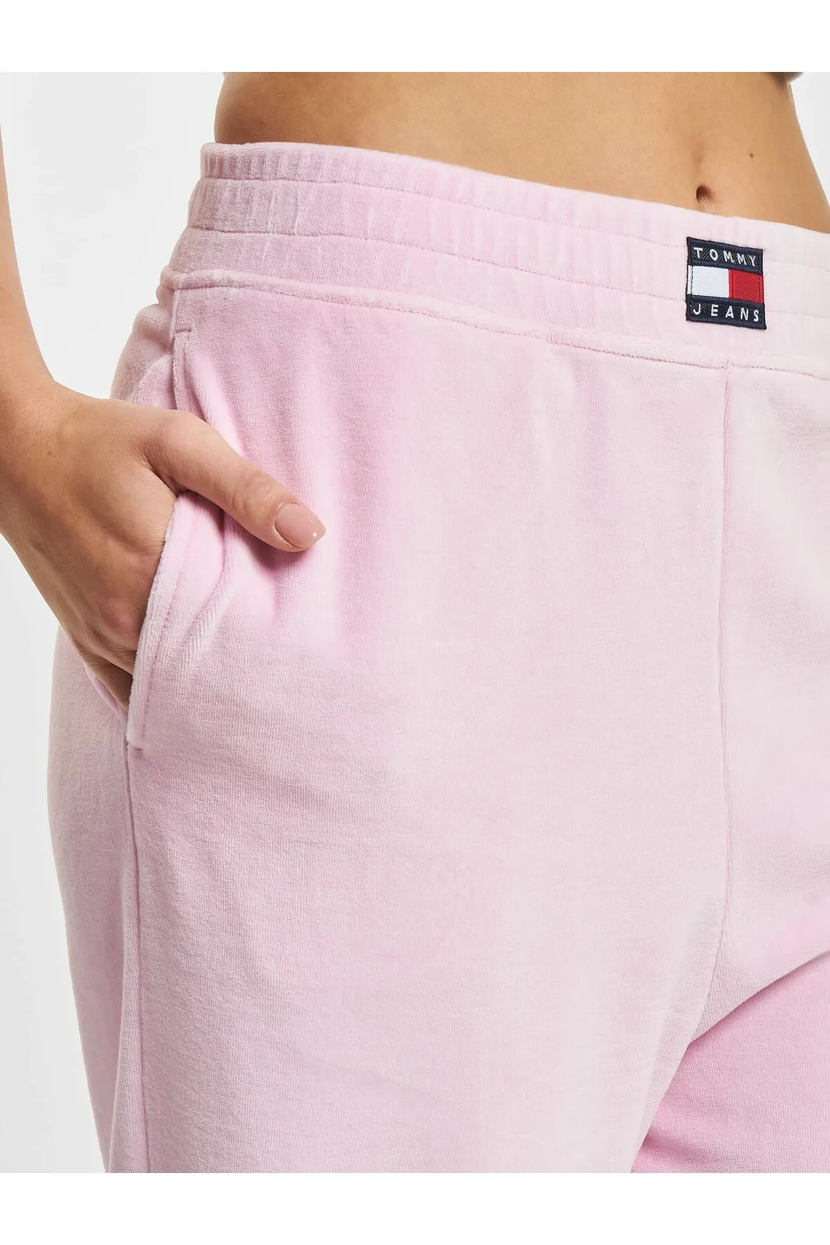 Tommy Hilfiger  Damen Tommy Jeans Velours Abzeichen