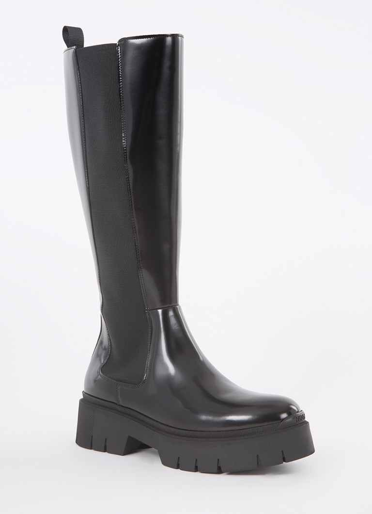 HUGO BOSS Stivaletto Chelsea in imitazione