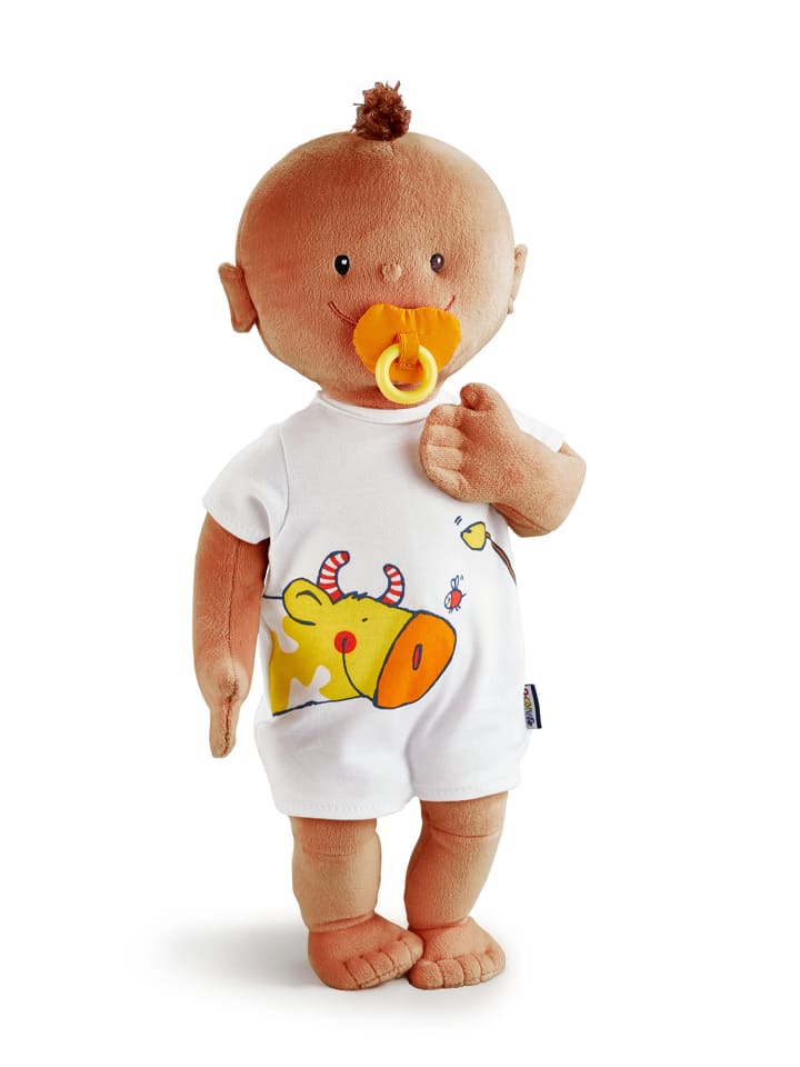 Haba Stoffpuppe Kuschelpuppe Krümel in braun günstig kaufen onesize