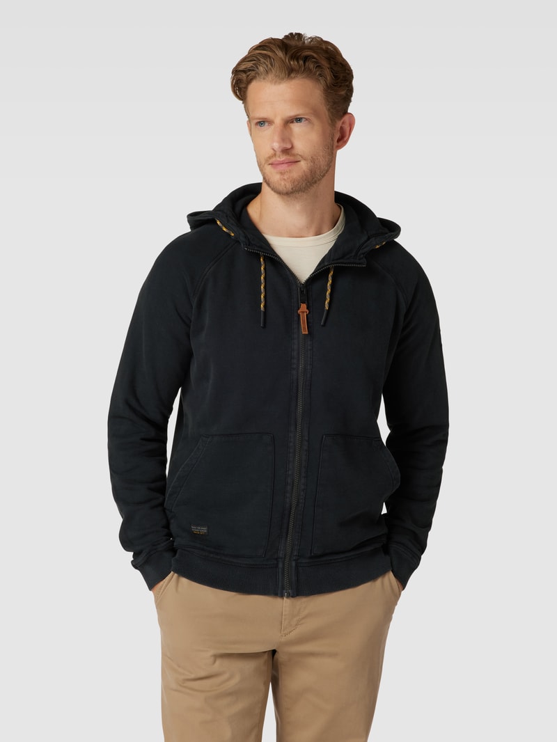Sweatjacke mit EIngrifftaschen in anthrazit