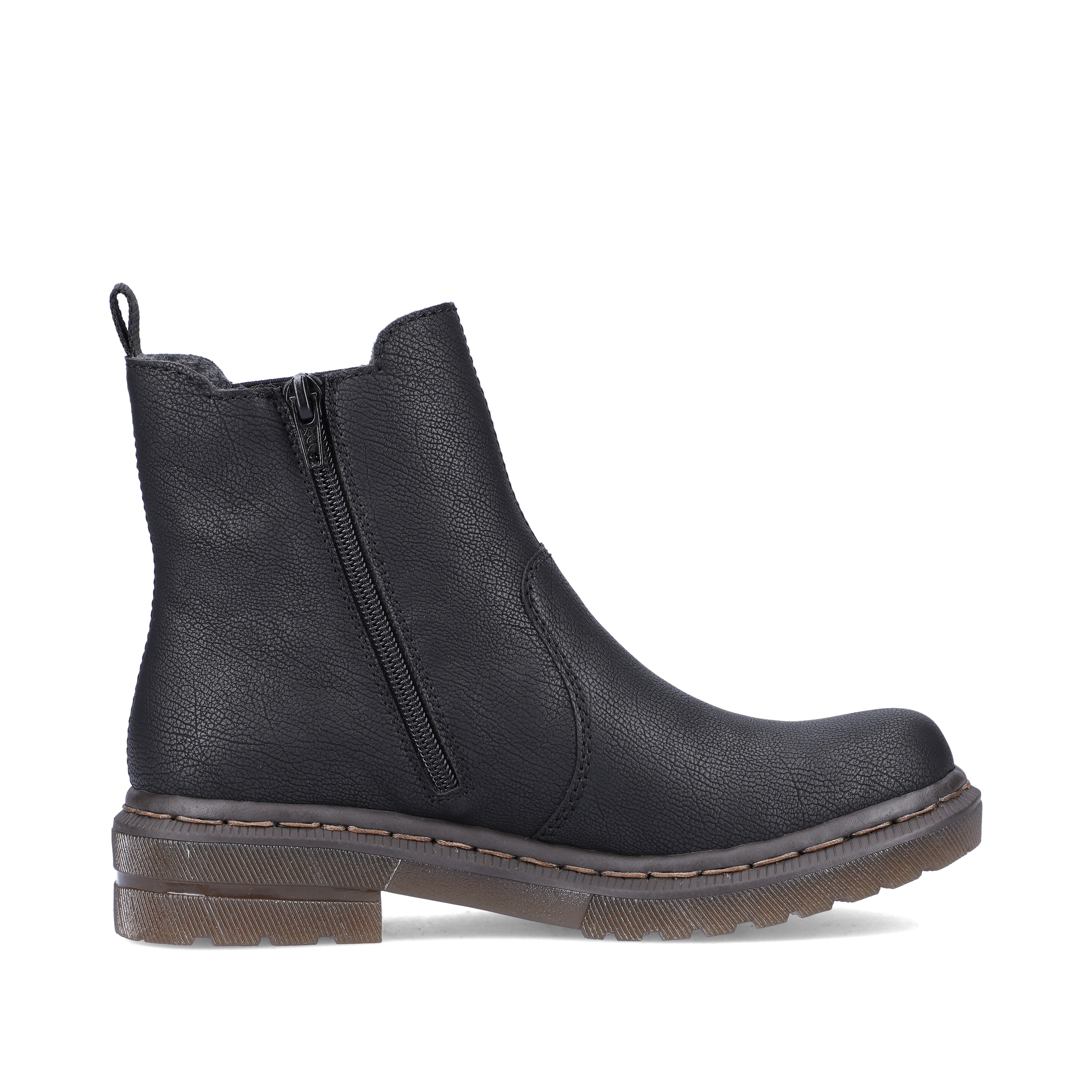 Rieker Damen Chelsea Boots asphaltschwarz