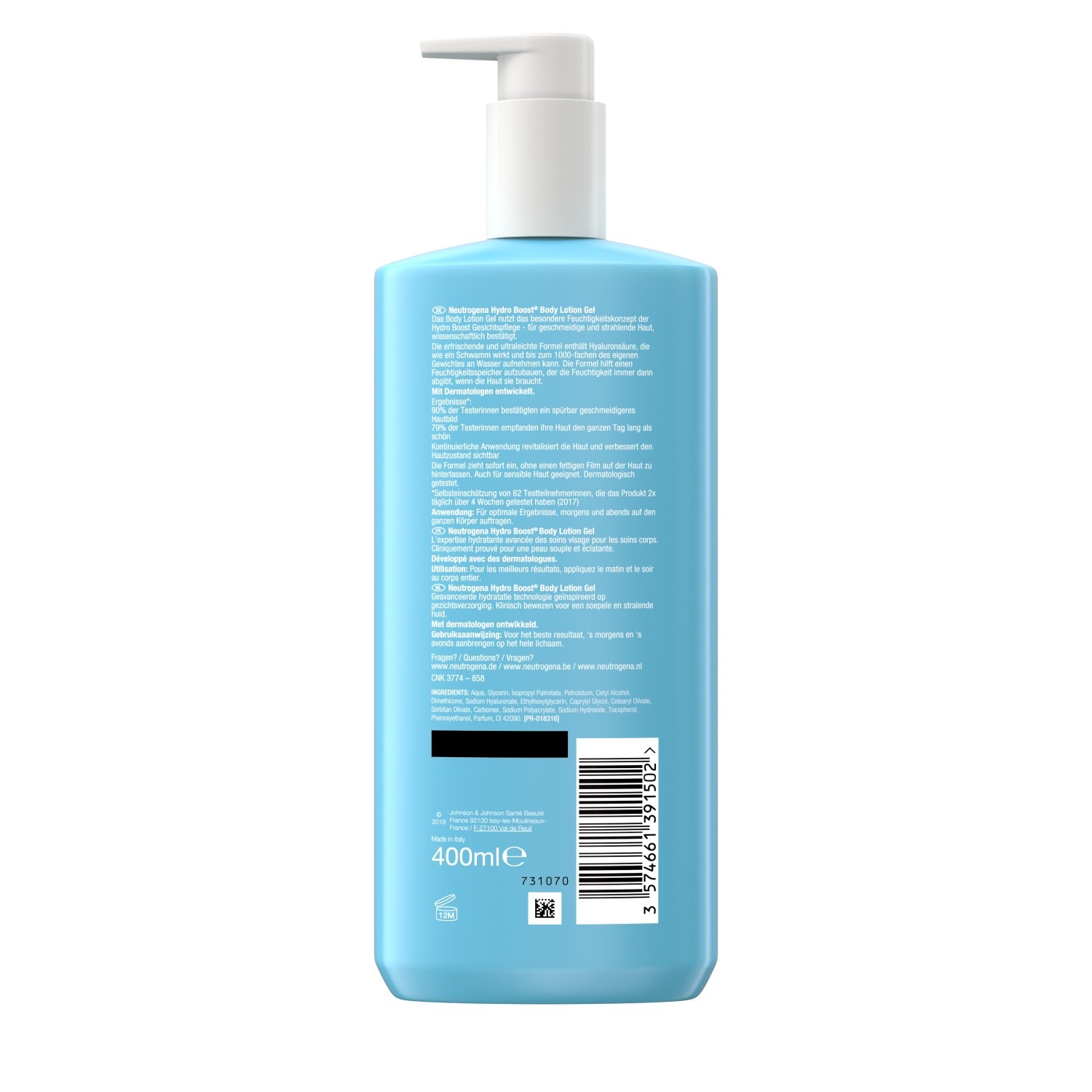 Body Lotion Gel