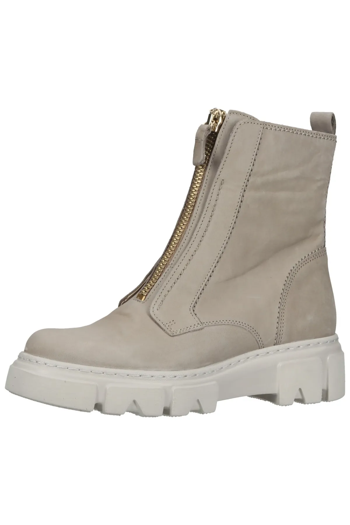 GABOR  Stiefelette - Beige - Blockabsatz
