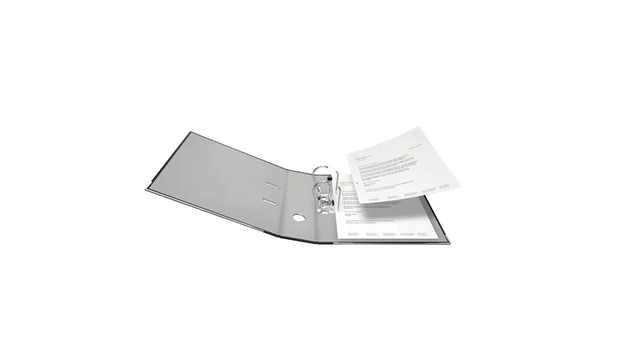 Ordner PP A4 8cm schwarz