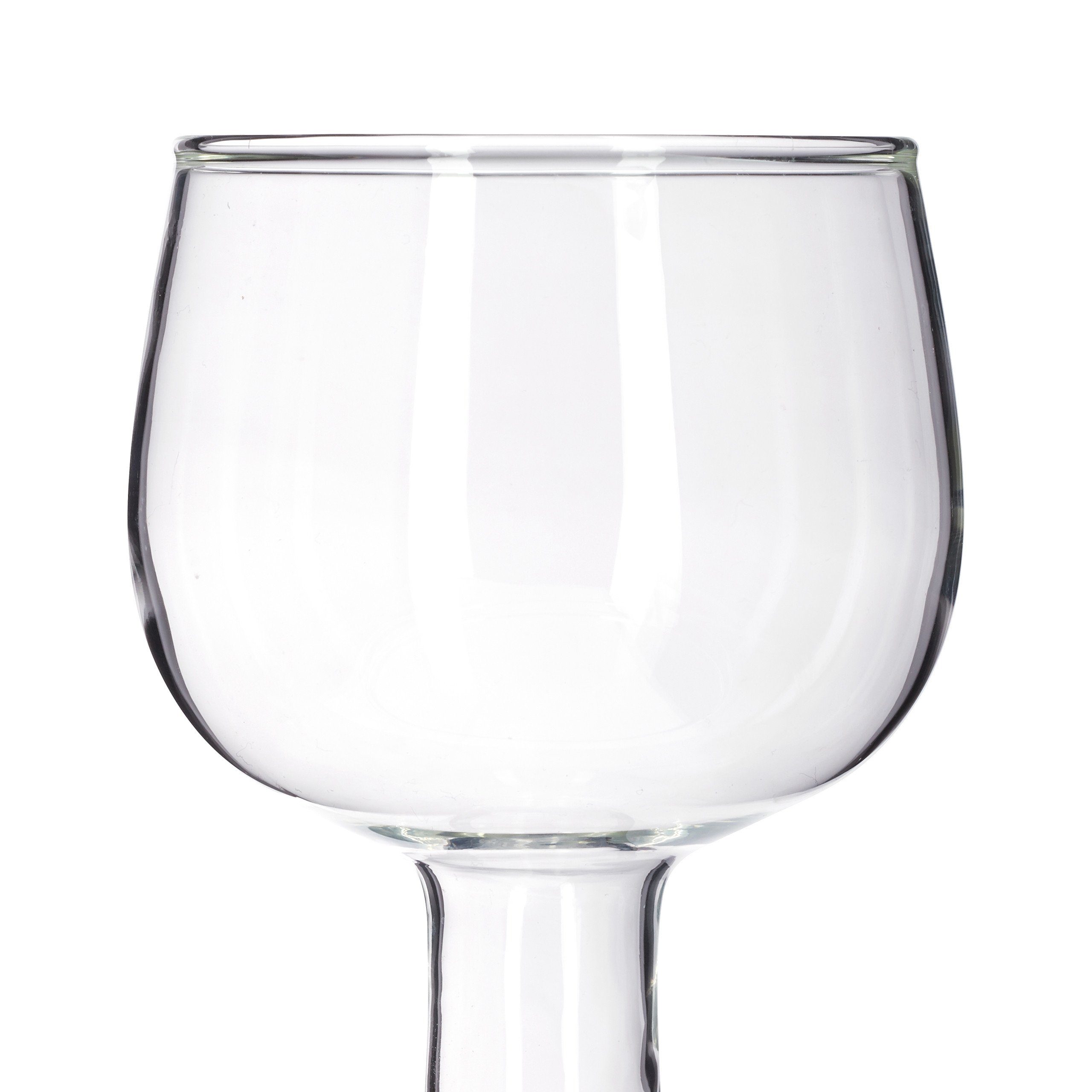 relaxdays Weinglas Weinflasche Glas Aufsatz 750 ml, Glas