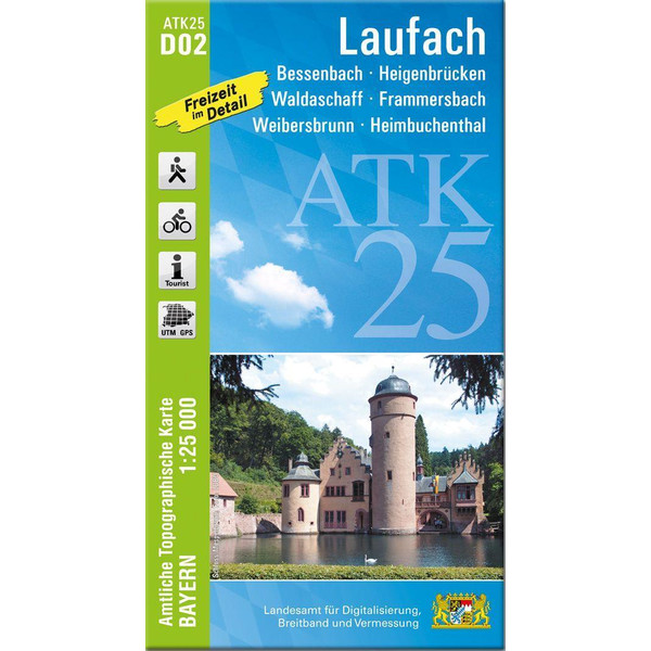 LAUFACH 1:25 000 - Wanderkarte
