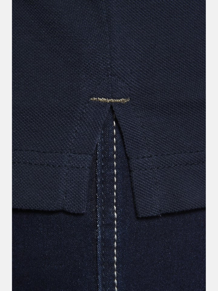 Charles Colby Poloshirt EARL FANCES in dunkelblau günstig kaufen