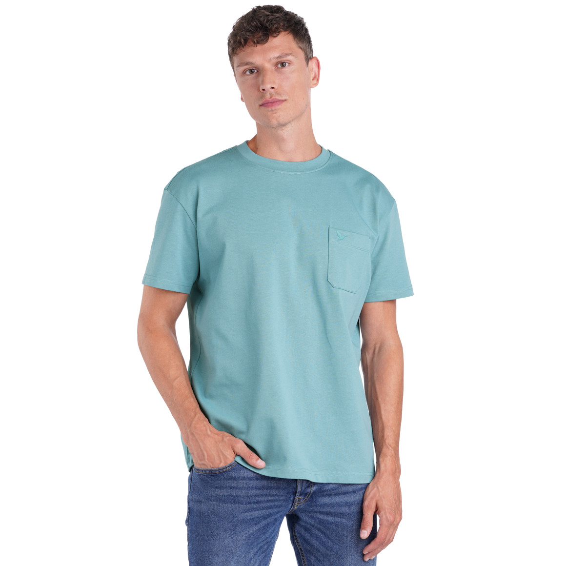 Herren T-Shirt mit Brusttasche