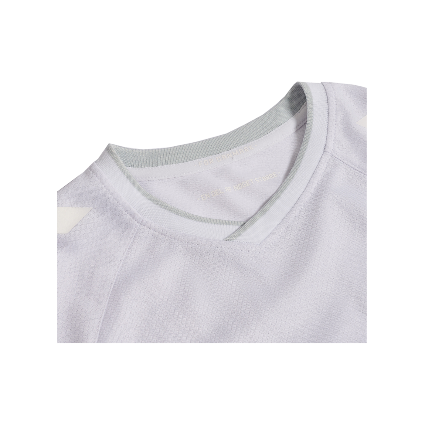 Hummel DBU Dänemark Trikot Away langarm WM 2022 Kids Weiss F9001