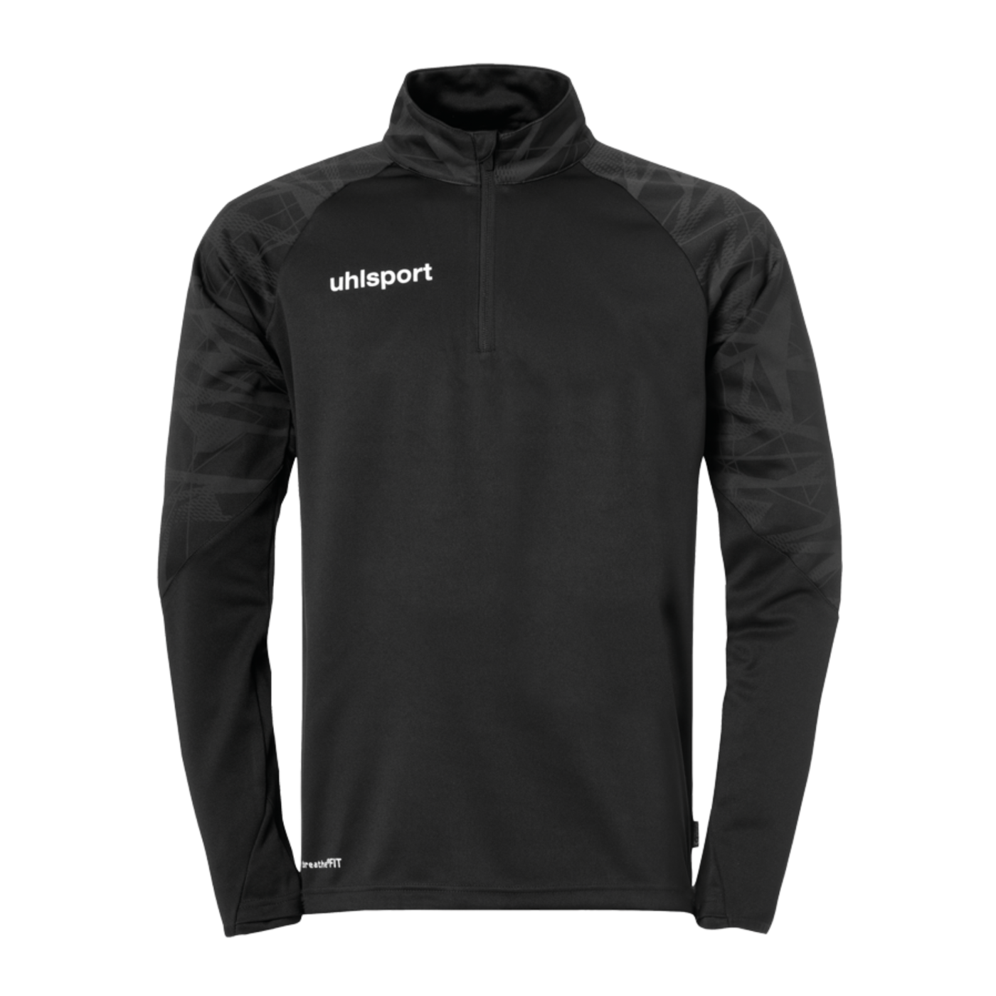 Uhlsport Goal 25 HalfZip Sweatshirt Schwarz F01