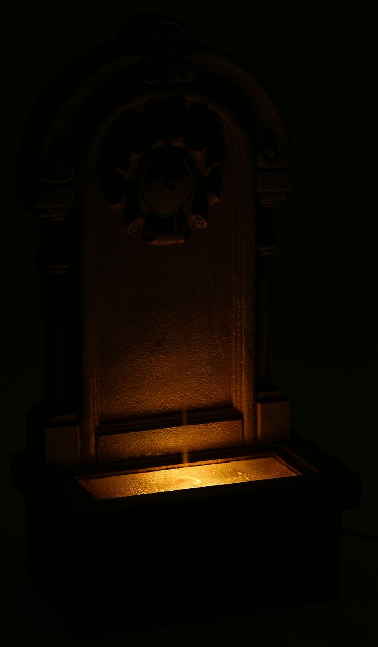 dobar Gartenbrunnen „Poseidon“ mit Solar-Panel