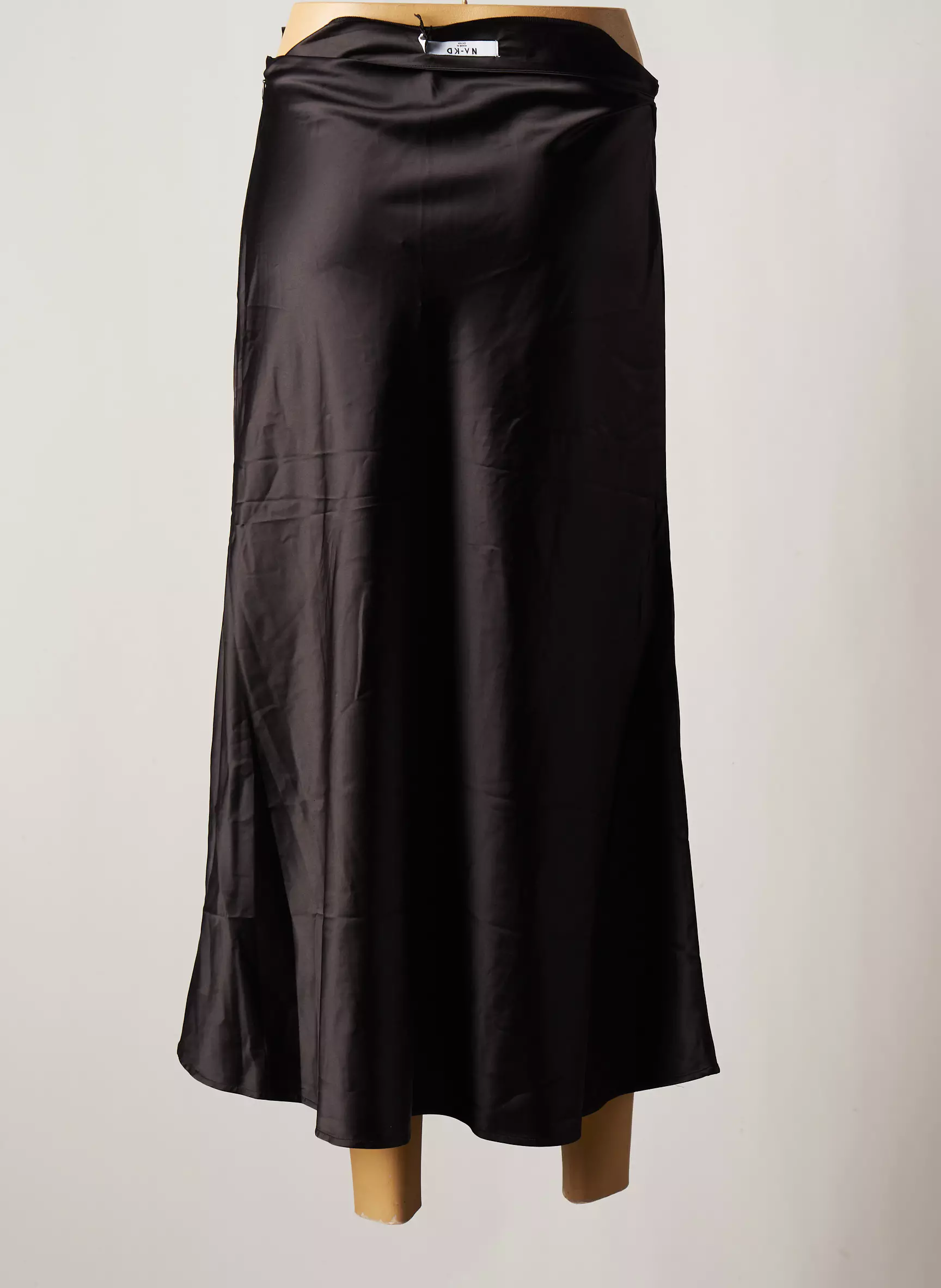 Na Kd Jupes Mi Longues Femme couleur noir