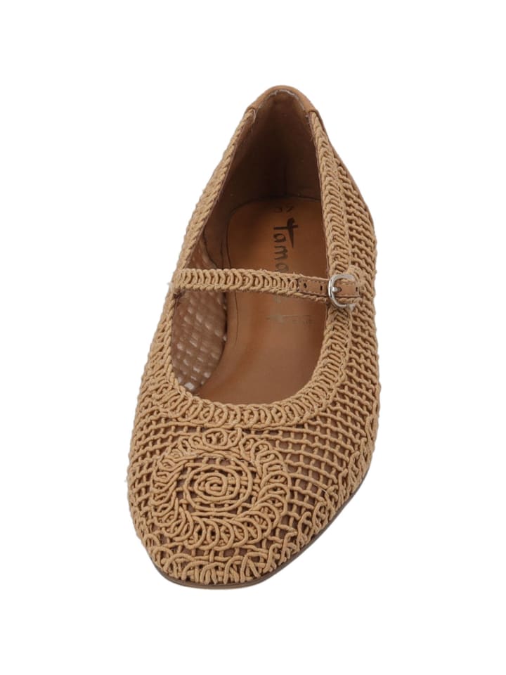 Tamaris Ballerinas in TAN günstig kaufen