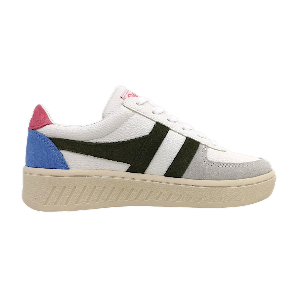 Gola Grandslam Trident CLA415AE Weiß White/Khaki/Pink