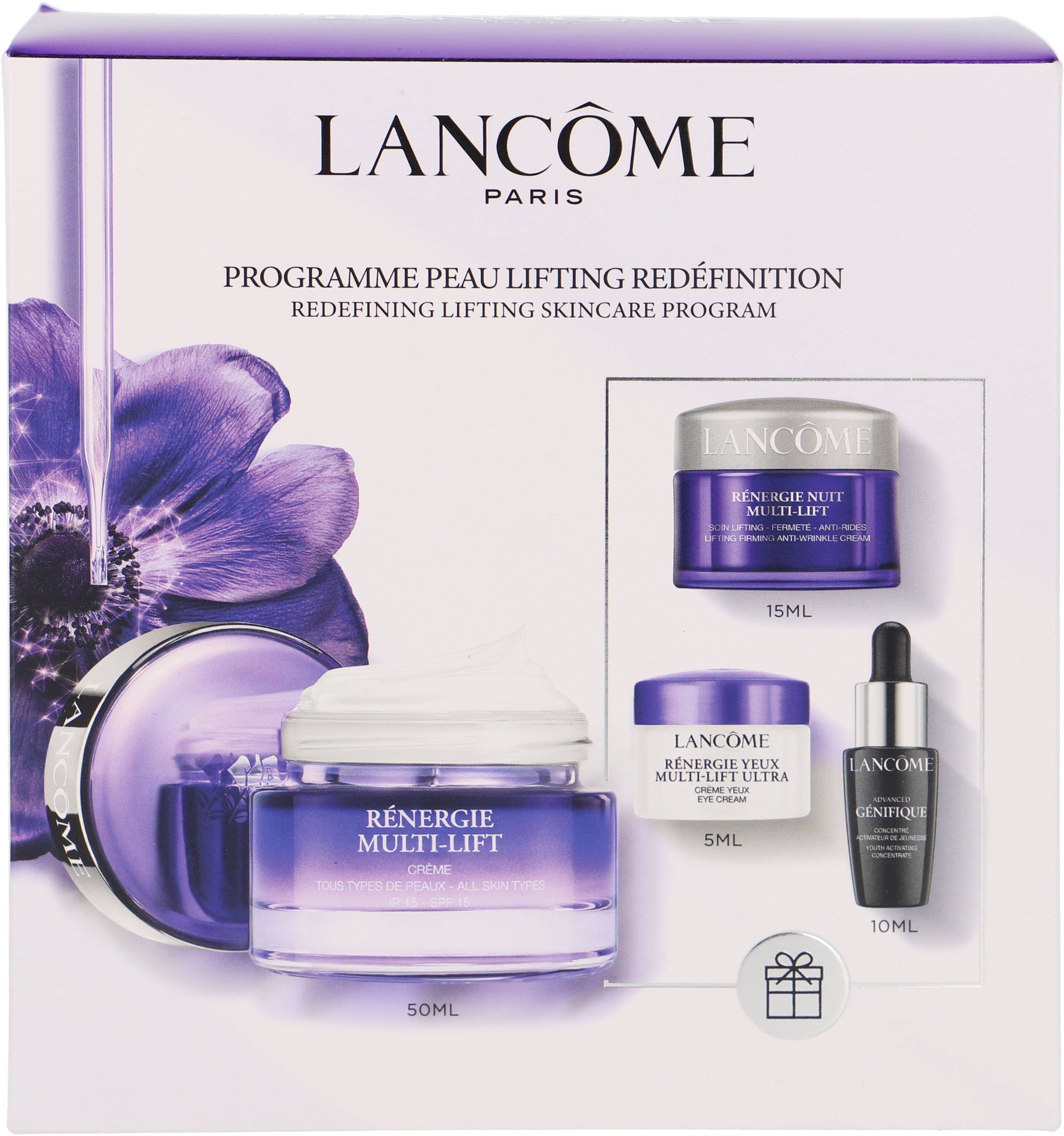 LANCOME Gesichtspflege-Set Renegie Multi Lift Cream Routing Set, 4-tlg.