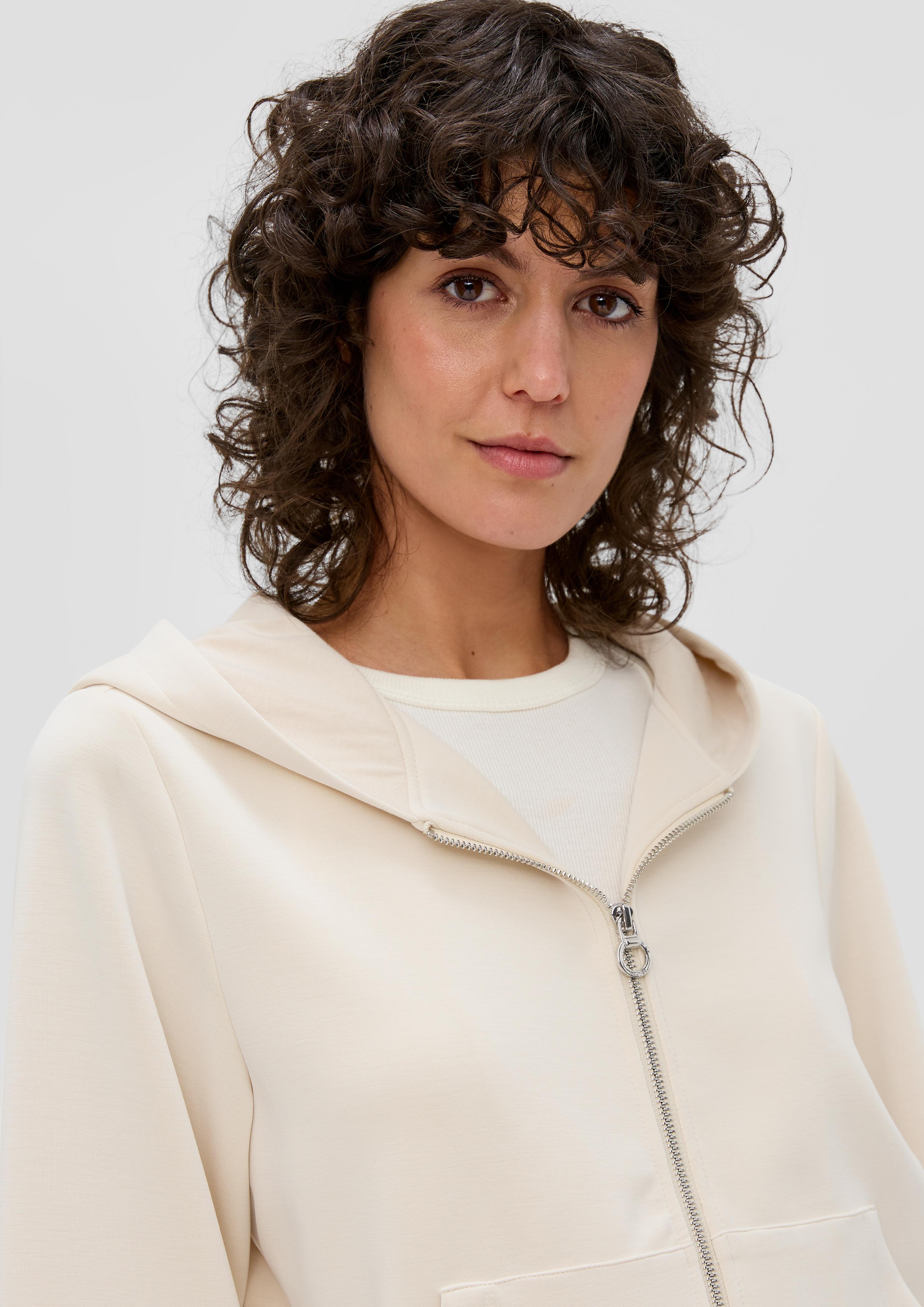Sweatshirtjacke aus Scuba  2148247-8105