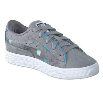 PUMA Suede Minecraft PS Sneaker in grau