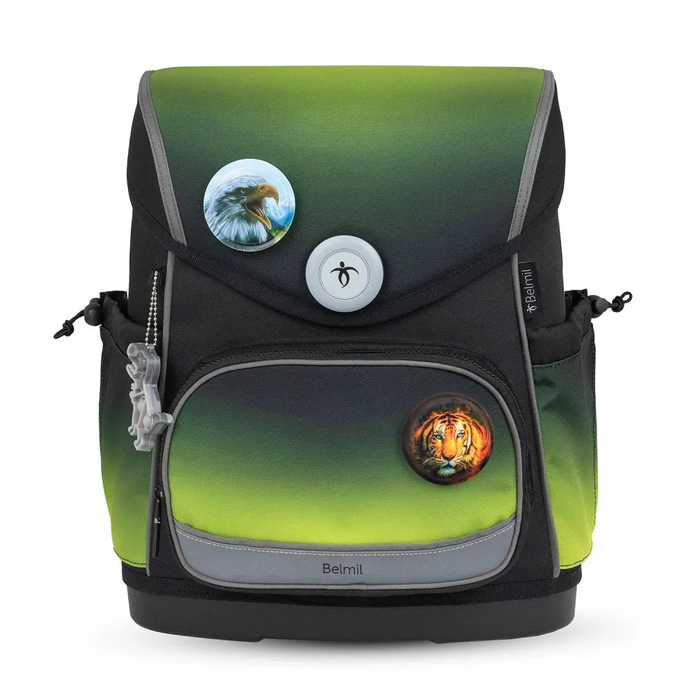 Belmil Premium Compact Plus Schulra﻿nzen-Set 5-tlg - Black Green
