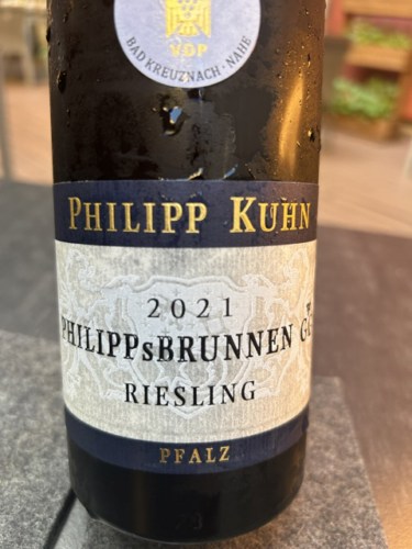 Philipp KuhnPhilippsbrunnen Riesling GG 2021