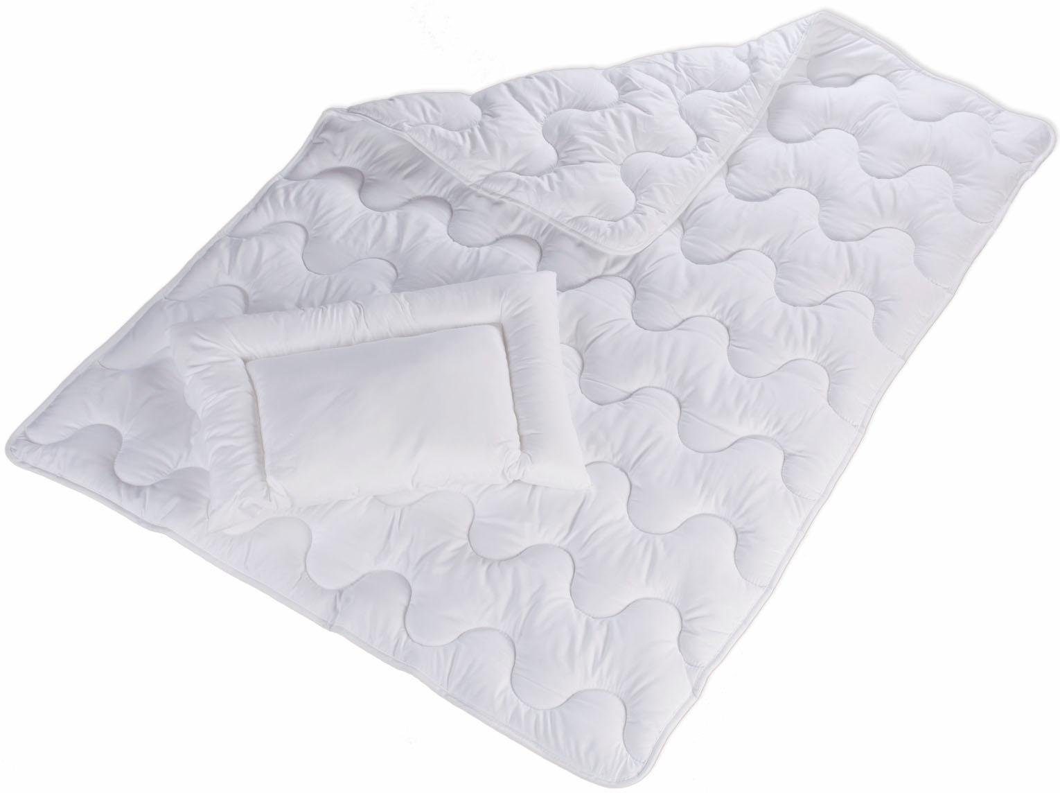 Kinderbettdecke + Kopfkissen, Kids, Jekatex, Füllung: 100% Polyester Hohlfaser, Bezug: Microfaser, besonders kuschelig