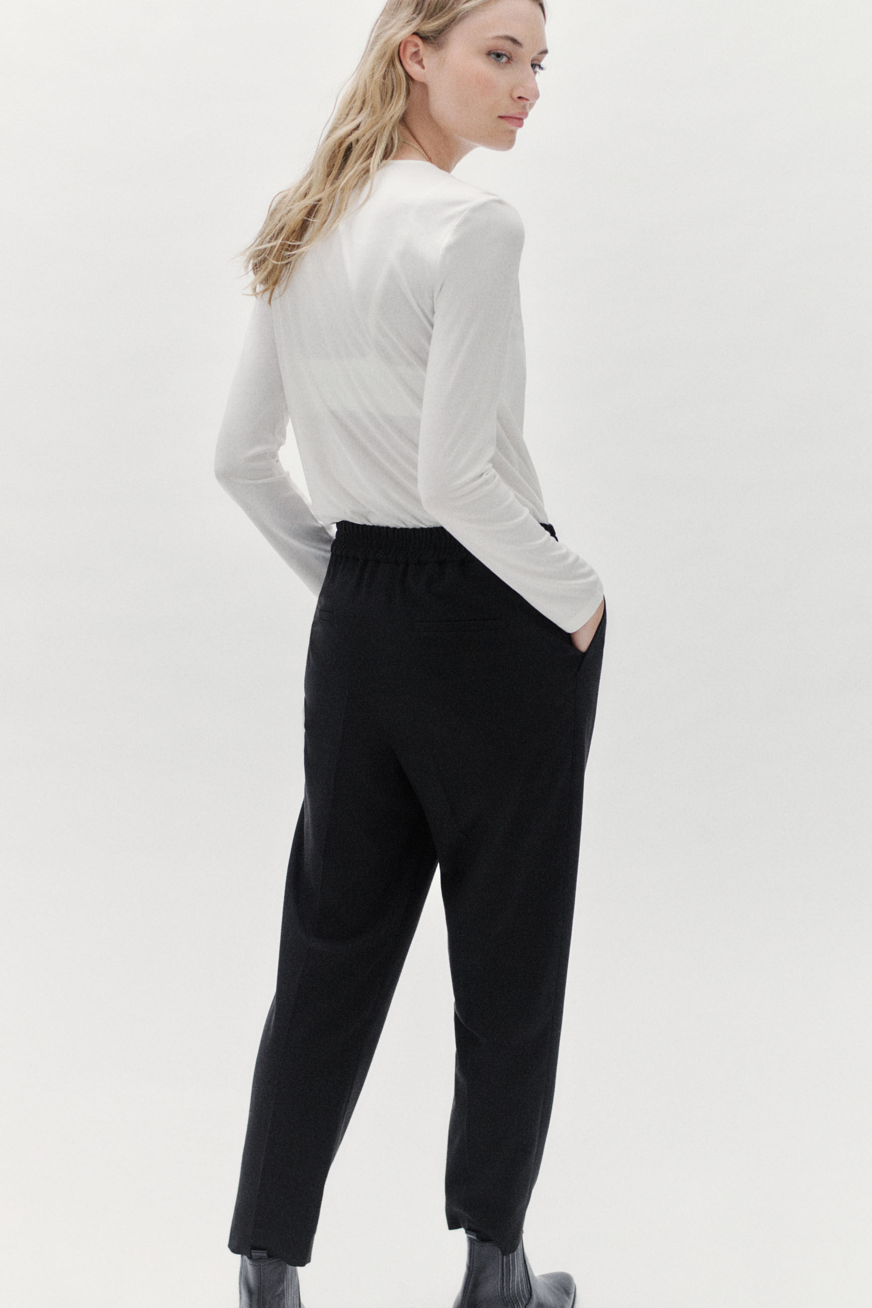 pantalon danny noir femme
