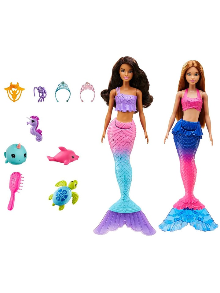 Barbie Ocean Adventure | Barbie HBW89 | Meerjungfrauen-Puppen im Spielset günstig kaufen onesize