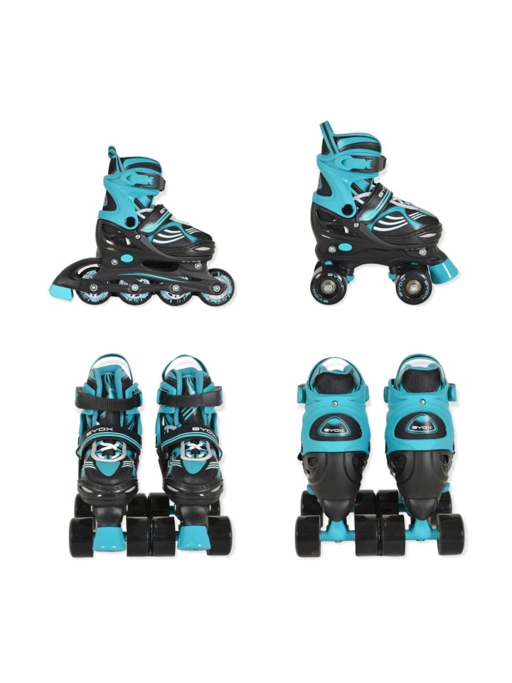 Byox Inliner 2 in 1 Double blau in blau günstig kaufen 34-37