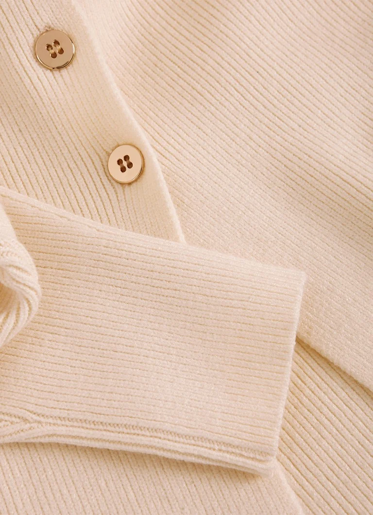 Vestă Phase Eight Shae din tricot fin cu decolteu în V