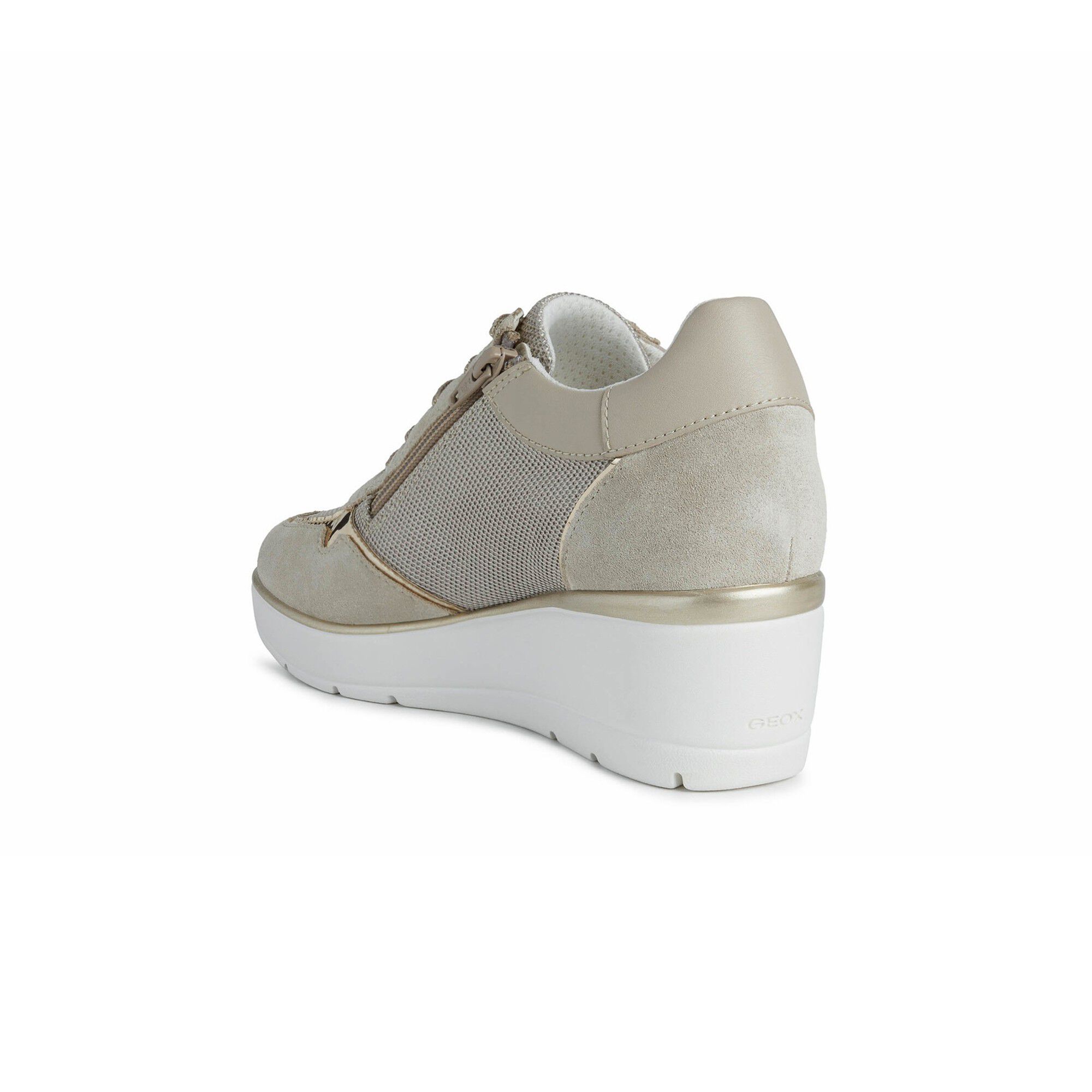 Baskets compensées Ilde beige