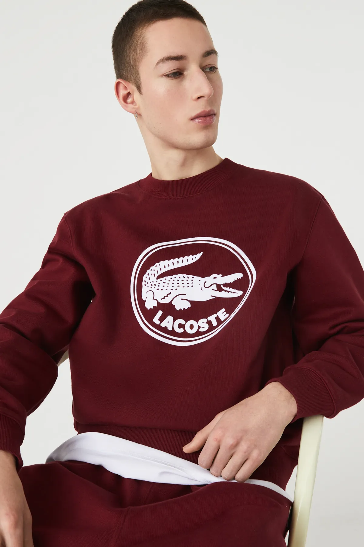 Lacoste  Sweatshirt - Rosa - Regular Fit