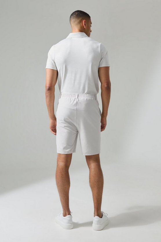 Man Active Camouflage Golf Poloshirt