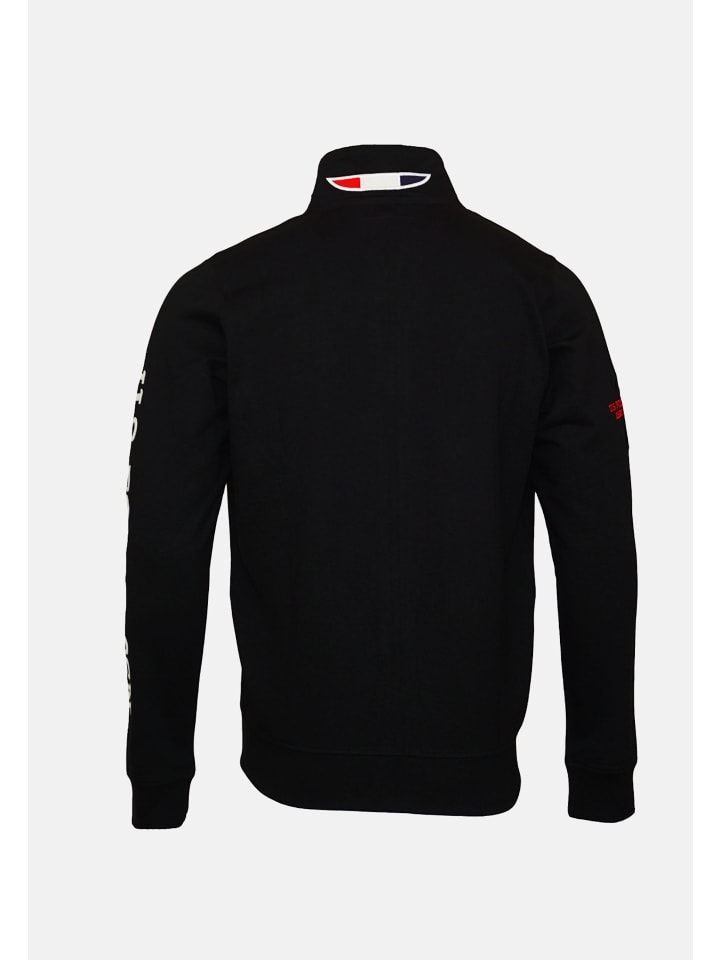 U.S. Polo Assn. Jacke 'Full Zip' in schwarz günstig kaufen