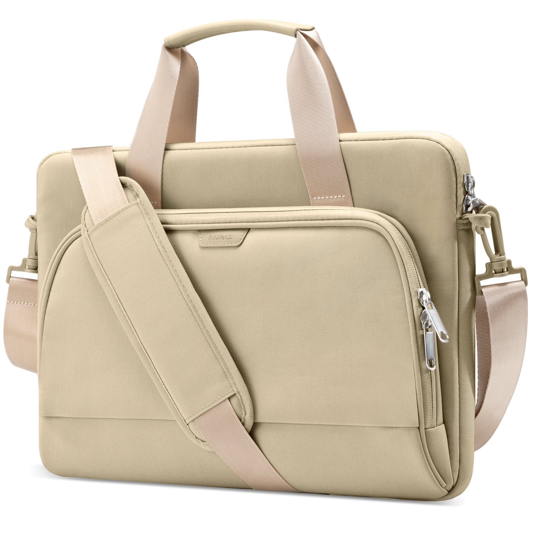 Inateck Laptoptasche Schultertasche Laptop-Hülle kompatibel mit 13-14 Zoll MacBook Pro Air