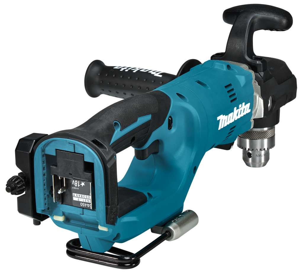 Trapano ad angolo retto Makita DDA450ZK 18V (batterie e caricabatterie esclusi).