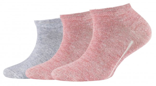 Camano kids ~ Kinder Sneakersocke 6er Pack ~ Pink Melange