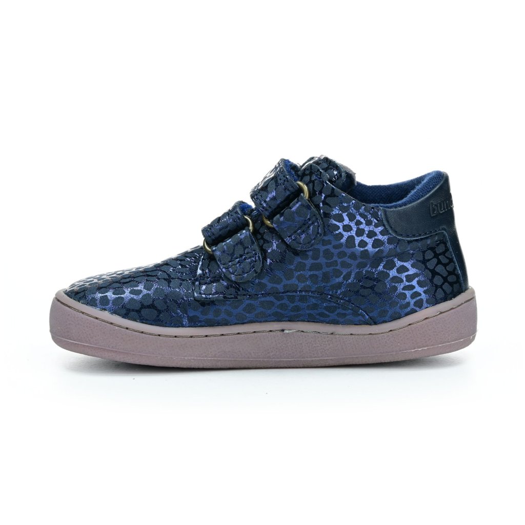 Bundgaard Blake Strap Navy Wasp dunkelblaue Barfuß-Halbschuhe