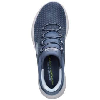 Skechers Slip On Sneaker in blau