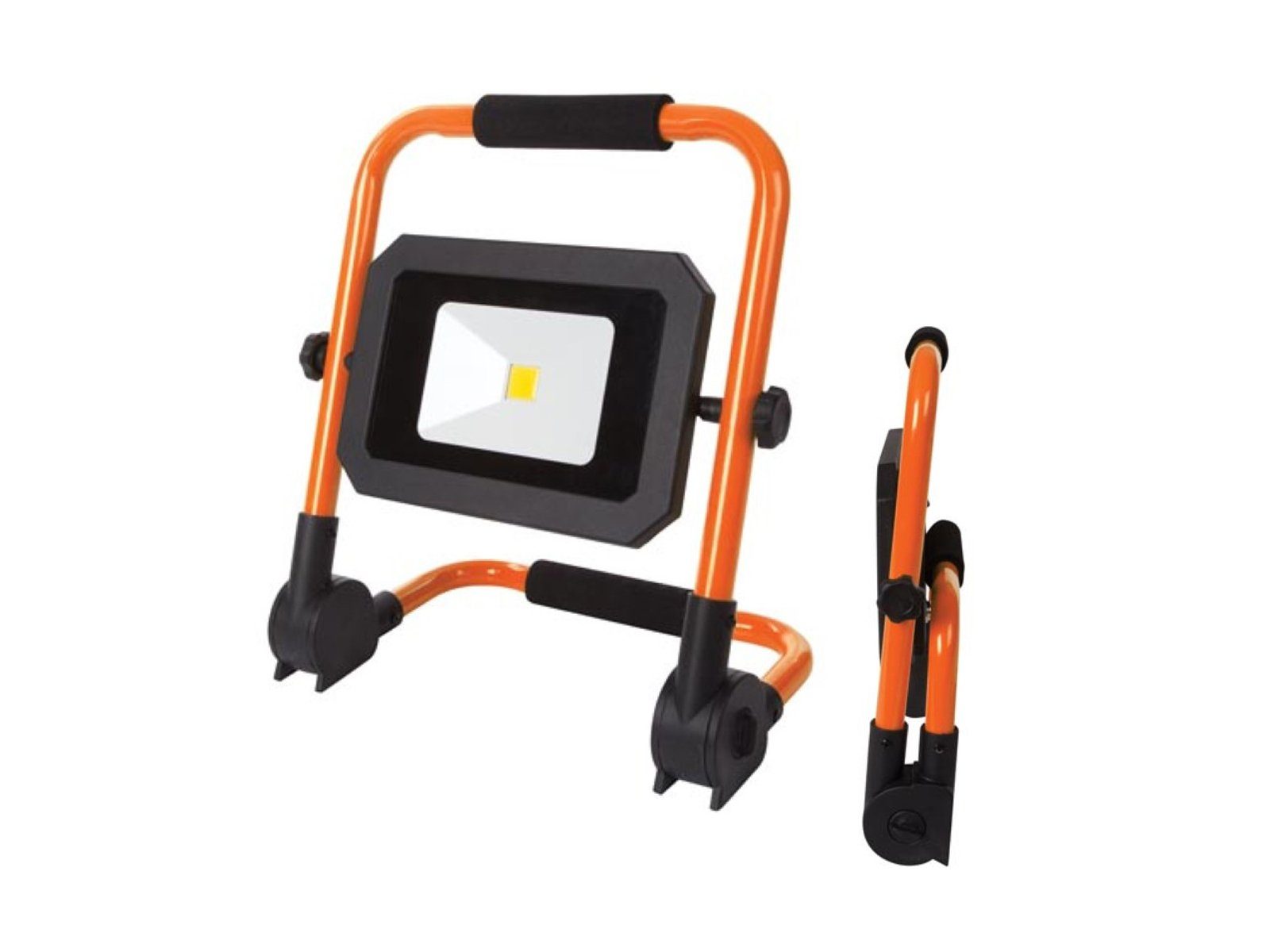 Setpoint Baustrahler, LED fest integriert, Neutralweiß, 2er SET LED Arbeits-Leuchten Werkstatt-Lampen Handlampen IP 65 30 Watt