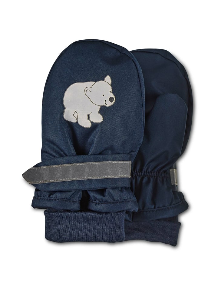 Sterntaler Fäustlinge Eisbär in marineblau günstig kaufen