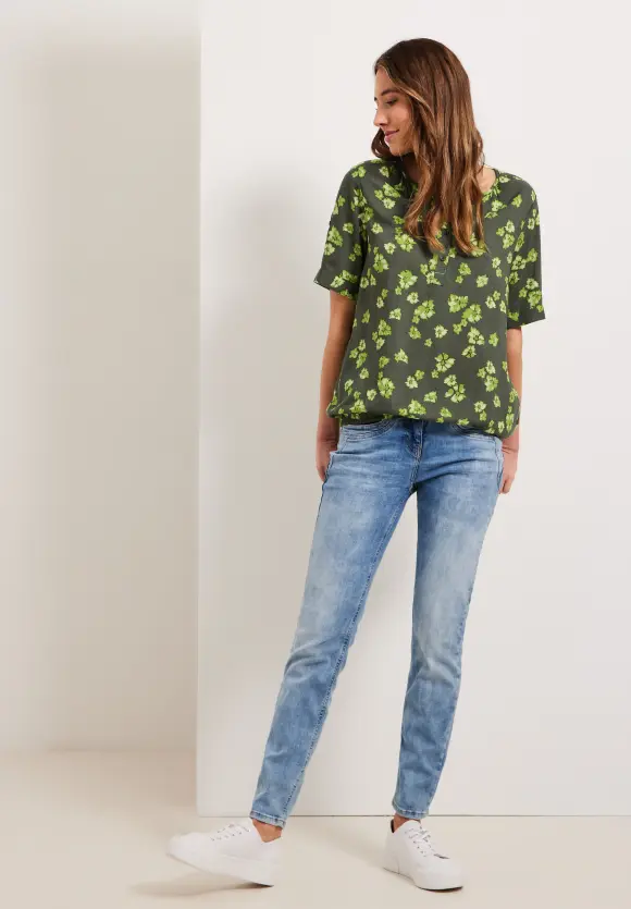 CECIL Bluse mit Blumenprint
