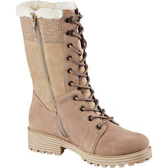 Remonte Schnürstiefelette in beige