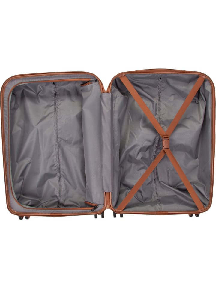 travelite Trolley Bali 4w Trolley M in Weiss/Cognac günstig kaufen onesize