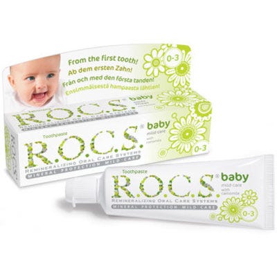 R.O.C.S. Zahncreme Baby Duftende Kamille