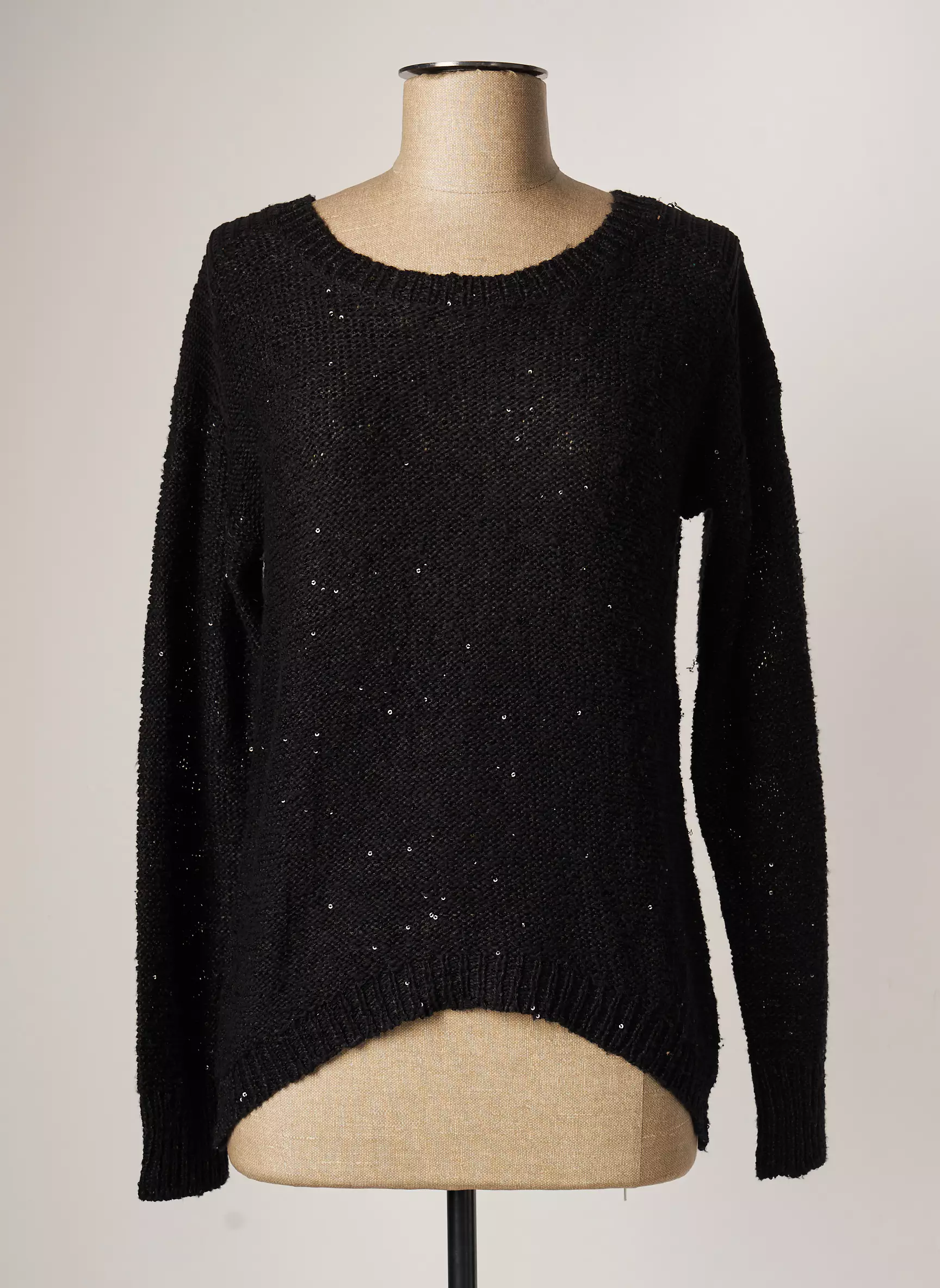 Marble Pulls Femme couleur noir