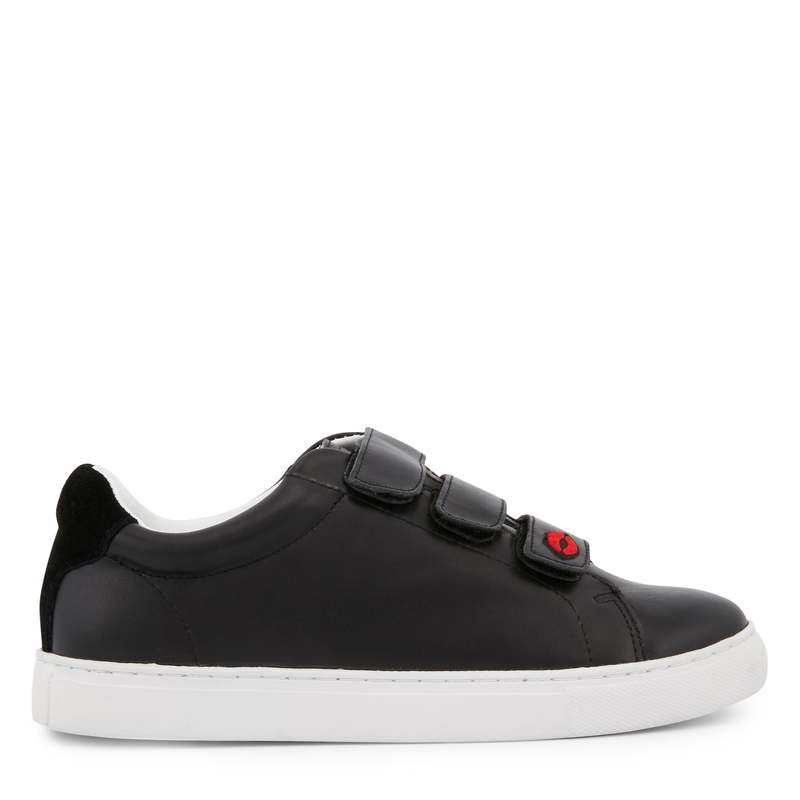 Baskets en cuir Edith legende noir